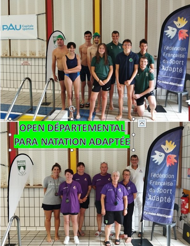 OPEN DEPARTEMENTAL PARA NATATION ADAPTEE